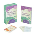 Manifesting Affirmations Book & Card Deck: Create Positive Change in Your Life. Includes 50 Affirmation Cards Plus a 128-Guidebook on Manifesting Effe - Paperback