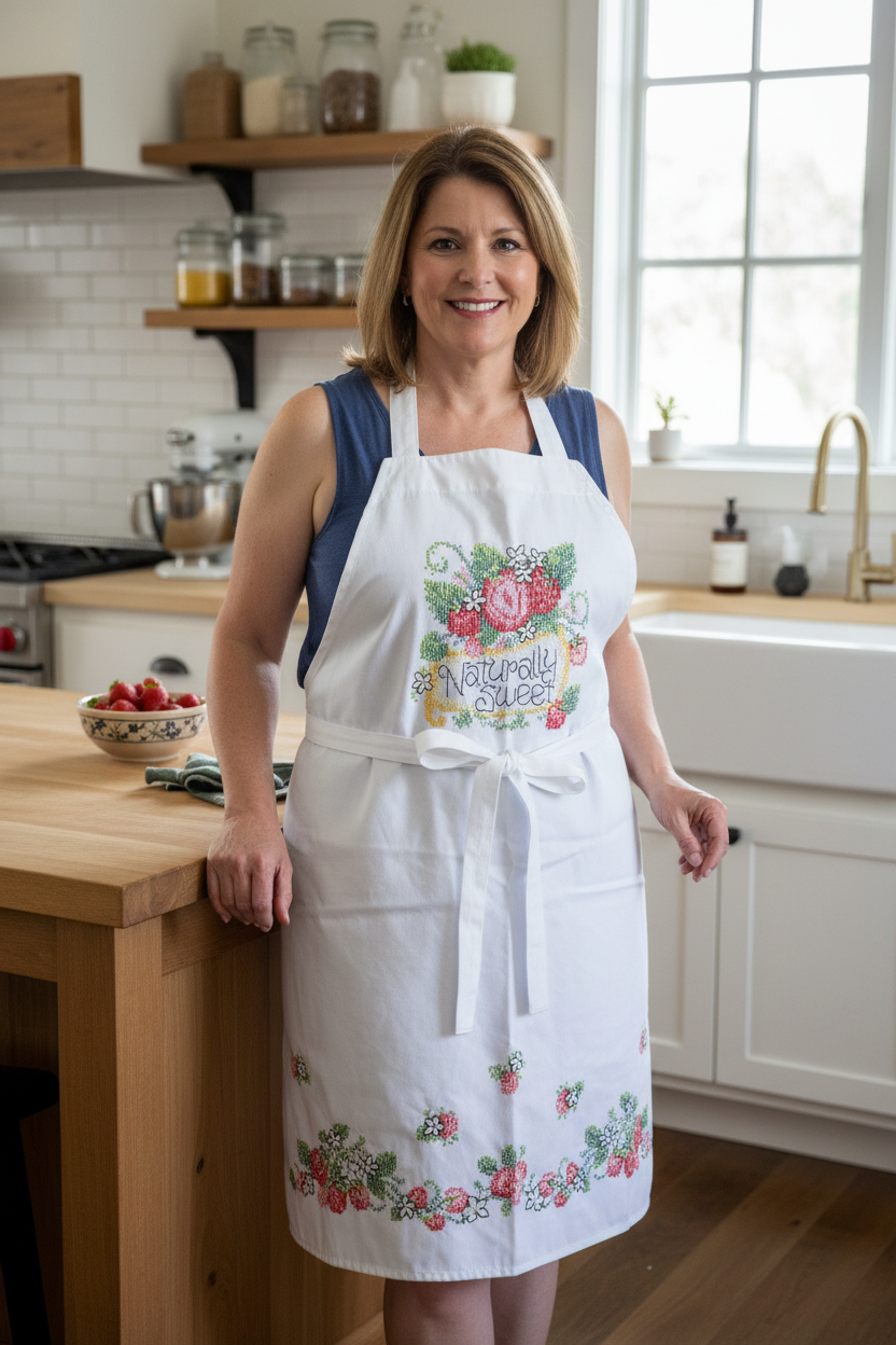 Naturally Sweet Apron Lifestyle
