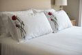 Rose Rosary Mirrored Pillowcase Pair