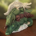 Stacked Crocodile Figurines